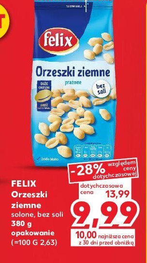 Kaufland Orzeszki ziemne solone oferta
