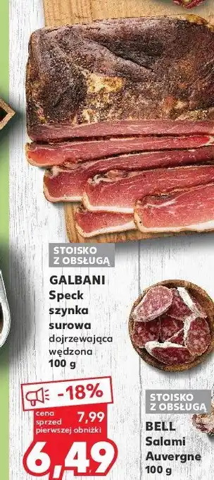 Kaufland Szynka surowa speck oferta