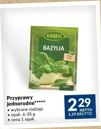 Makro Kamis Przyprawy jednorodne***** 6-35g oferta