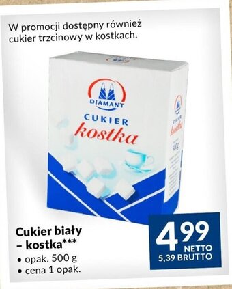 Makro Diament Cukier biały - kostka*** 500g oferta