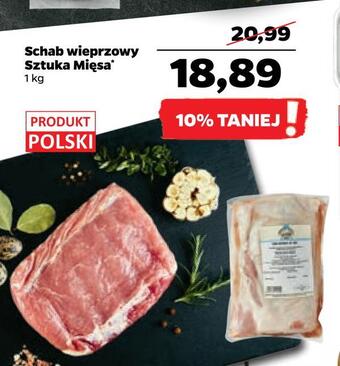 Netto Schab wieprzowy sztuka mięsa oferta
