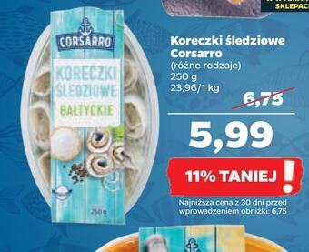Netto Koreczki śledziowe corsarro oferta