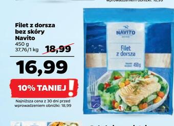 Netto Filet z dorsza bez skóry navito oferta