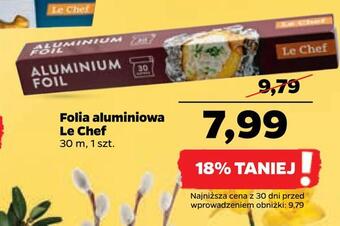 Netto Folia aluminiowa le chef oferta