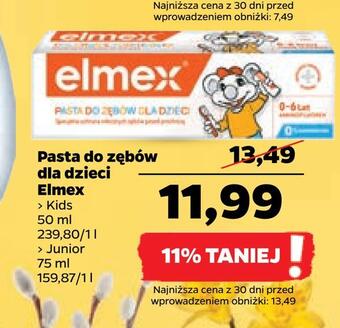 Netto Pasta do zębów dla dzieci elmex oferta