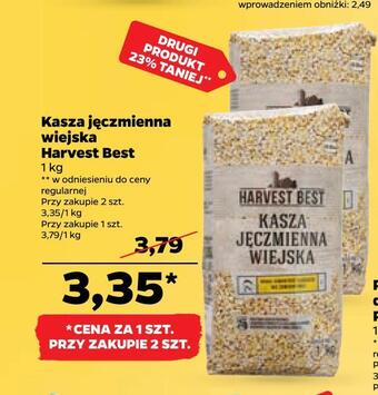 Netto Kasza jęczmienna wiejska harvest best oferta