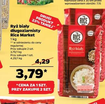 Netto Ryż biały długoziarnisty rice market oferta