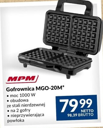 Makro MPM Gofrownica MGO-20M oferta