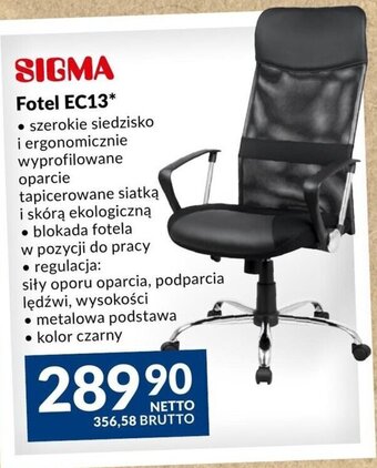 Makro Sigma Fotel EC13* oferta