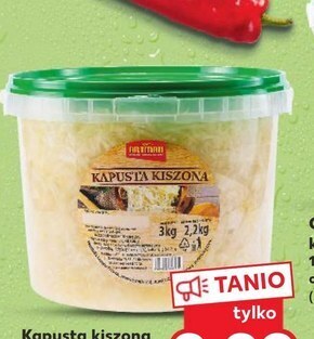 Kaufland Kapusta kiszona oferta