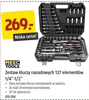 Jula Zestaw kluczy nasadowych meec tools oferta