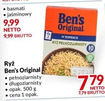 Makro Ben's Original Ryż 500g oferta
