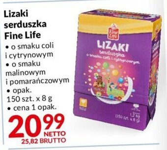 Makro Fine Life Lizaki serduszka 8g oferta