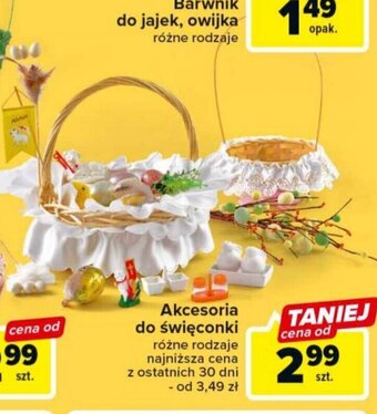 Carrefour Akcesoria do święconki oferta