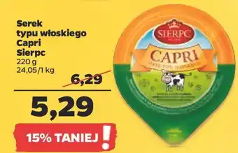 Netto Twaróg capri sierpc oferta