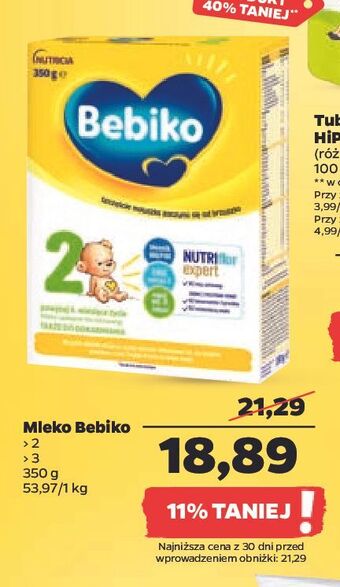 Netto Mleko 3 bebiko junior oferta