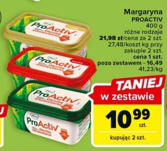 Carrefour Margaryna Proactiv 400g oferta