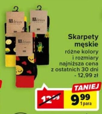 Carrefour Skarpety męskie oferta