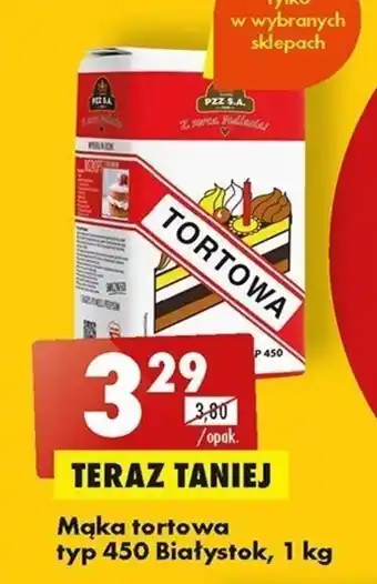 Biedronka Białystok Mąka tortowa typ 450 1kg oferta