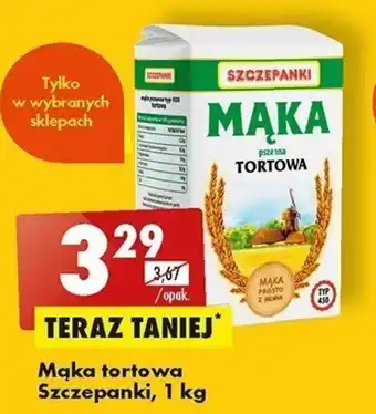 Biedronka Szczepanki Mąka tortowa 1kg oferta