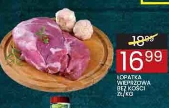 Łopatka wieprzowa bez kości 1kg
