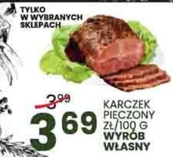Wafelek Karczek pieczony 100g oferta
