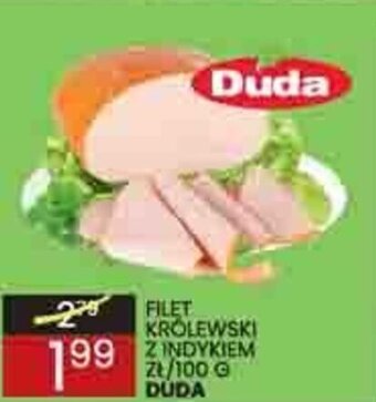Wafelek Duda filet królewski z indykiem 100g oferta