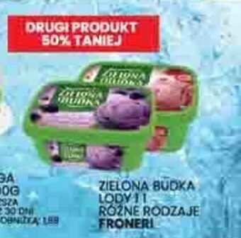Wafelek Froneri zielona budka lody 1l oferta
