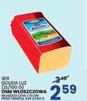 Wafelek OSM Włoszczowa ser gouda 100g oferta