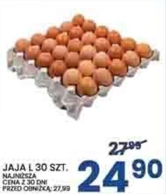 Wafelek Jaja L 30szt oferta