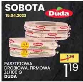 Wafelek Duda pasztetowa drobiowa, firmowa 100g oferta