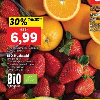 Lidl BIO Truskawki 250g oferta
