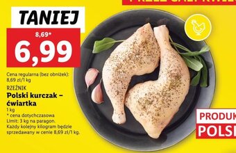 Lidl Rzeźnik Polski kurczak - ćwiartka 1kg oferta