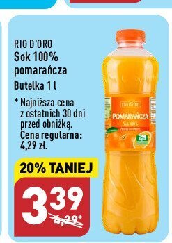 ALDI Sok pomarańczowy oferta