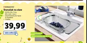 Lidl Durszlak na zlew oferta