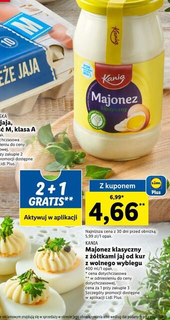Lidl Majonez klasyczny kania oferta