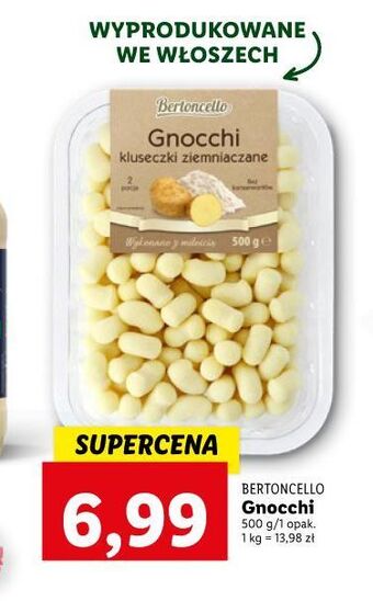 Lidl Gnocchi ziemniaczane bertoncello oferta