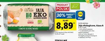 Lidl Jaja ekologiczne złota nioska oferta