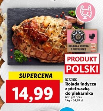 Lidl Rolada z indyka pietruszką rzeźnik codzienna dostawa oferta
