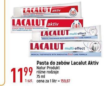 E.Leclerc Pasta do zębów lacalut multi-effect oferta