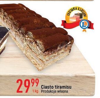 E.Leclerc Ciasto tiramisu cukiernia e.leclerc oferta
