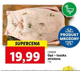 Lidl Gęś tuszka cedrob oferta