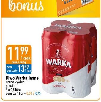 E.Leclerc Piwo warka oferta