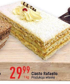 E.Leclerc Ciasto rafaello cukiernia e.leclerc oferta