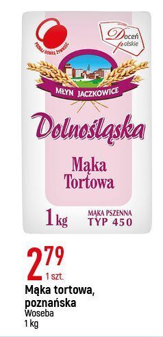 E.Leclerc Mąka dolnośląska tortowa młyn jaczkowice oferta