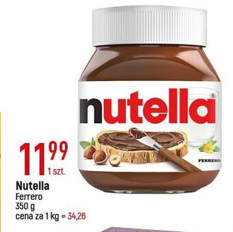 E.Leclerc Krem czekoladowo-orzechowy nutella oferta