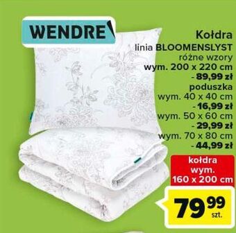 Carrefour Poduszka bloomenslyst 70 x 80 cm wendre oferta