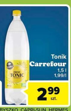 Carrefour Napój fresh tonic carrefour sensation oferta