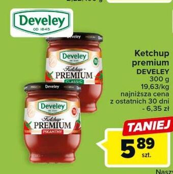 Carrefour Ketchup premium classic develey oferta