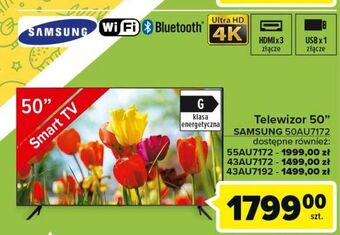 Carrefour Telewizor 43'' 43au7192 samsung oferta
